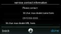 Service Contact Information